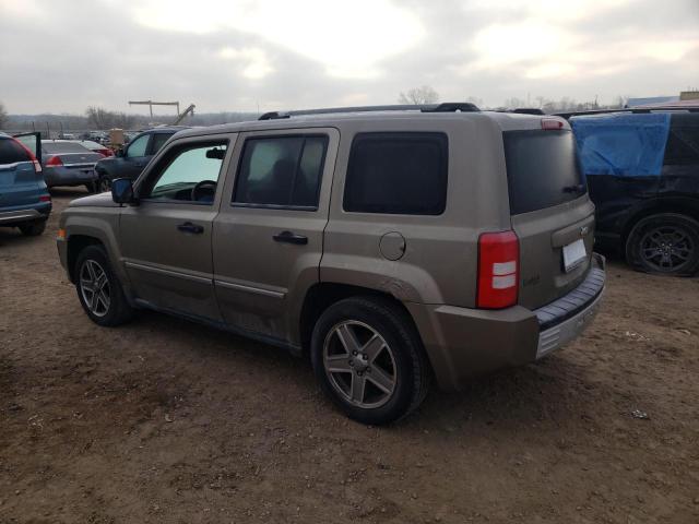 1J8FT48WX8D519622 - 2008 JEEP PATRIOT LIMITED TAN photo 2