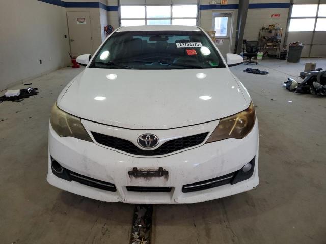 4T1BF1FK9DU267153 - 2013 TOYOTA CAMRY L WHITE photo 5
