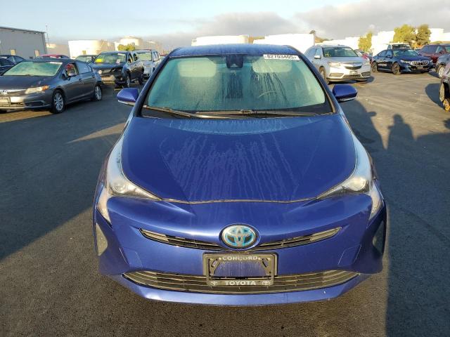 JTDKBRFU4H3532766 - 2017 TOYOTA PRIUS BLUE photo 5