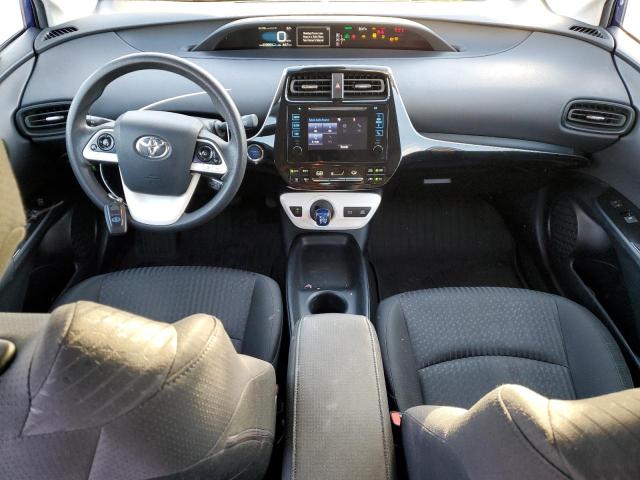 JTDKBRFU4H3532766 - 2017 TOYOTA PRIUS BLUE photo 8