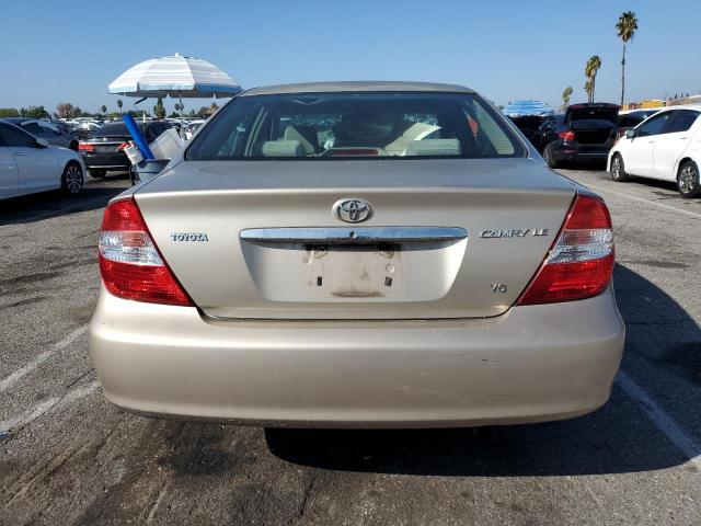 4T1BF32K32U522264 - 2002 TOYOTA CAMRY LE TAN photo 6