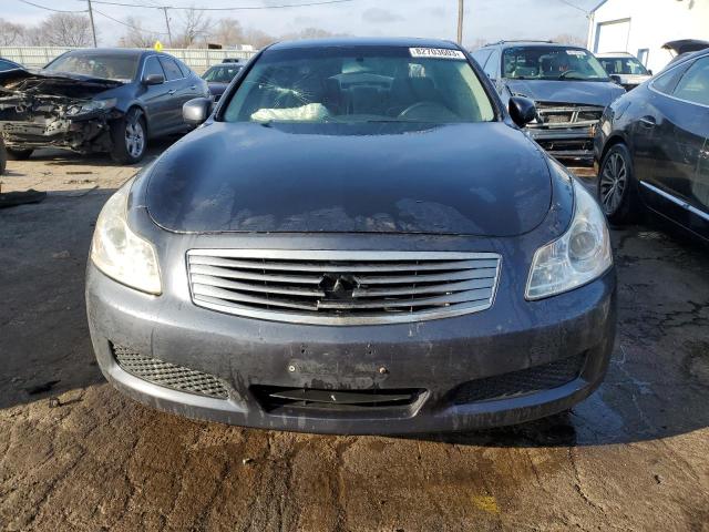 JNKBV61F37M803659 - 2007 INFINITI G35 GRAY photo 5