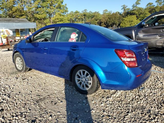 1G1JD5SB1K4113819 - 2019 CHEVROLET SONIC LT BLUE photo 2