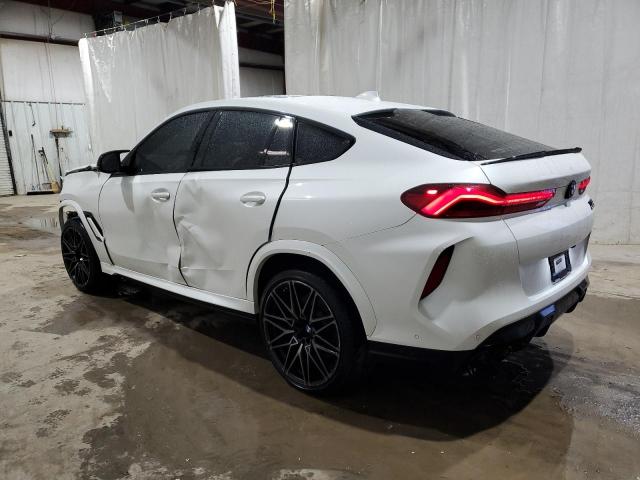 5YMCY0C01M9E12327 - 2021 BMW X6 M WHITE photo 2