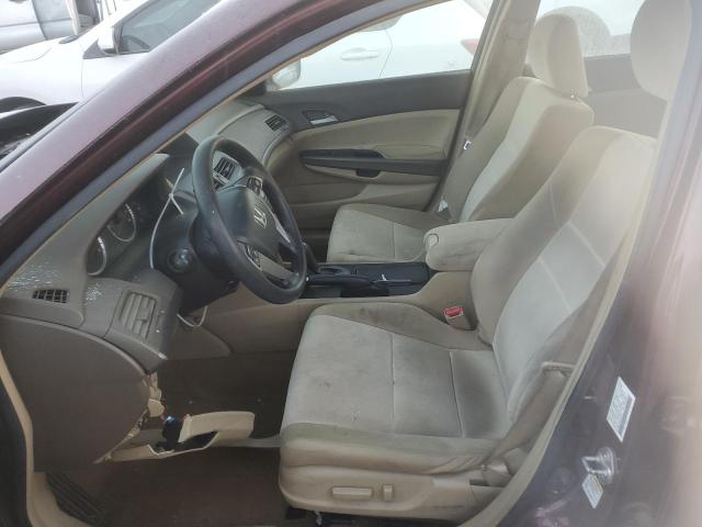 JHMCP26488C072720 - 2008 HONDA ACCORD LXP MAROON photo 7