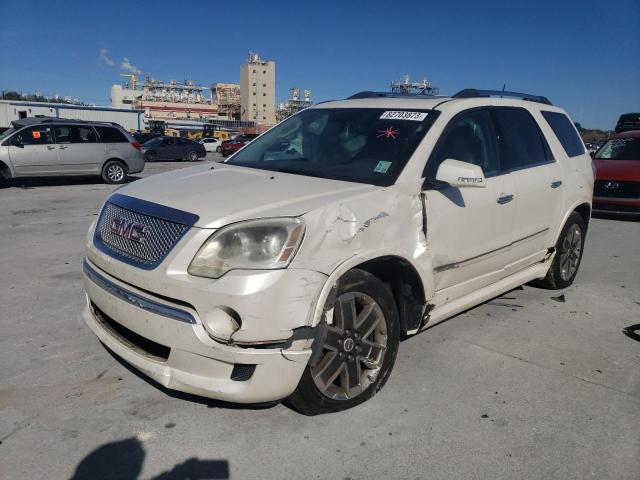 1GKKRTED7CJ368609 - 2012 GMC ACADIA DENALI WHITE photo 1