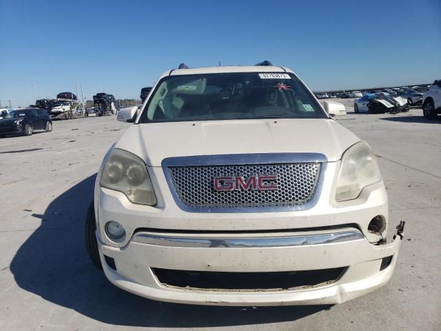 1GKKRTED7CJ368609 - 2012 GMC ACADIA DENALI WHITE photo 5