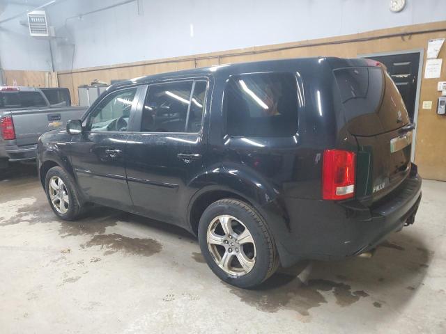 5FNYF4H58DB011344 - 2013 HONDA PILOT EXL Schwarz Foto 2