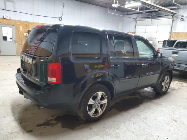 5FNYF4H58DB011344 - 2013 HONDA PILOT EXL Schwarz Foto 3
