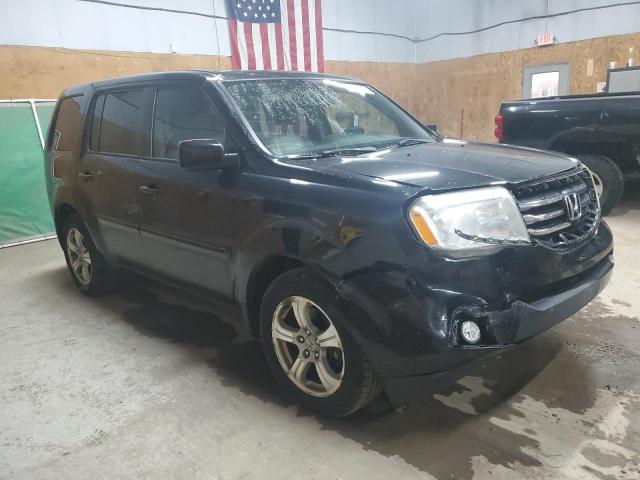 5FNYF4H58DB011344 - 2013 HONDA PILOT EXL Schwarz Foto 4