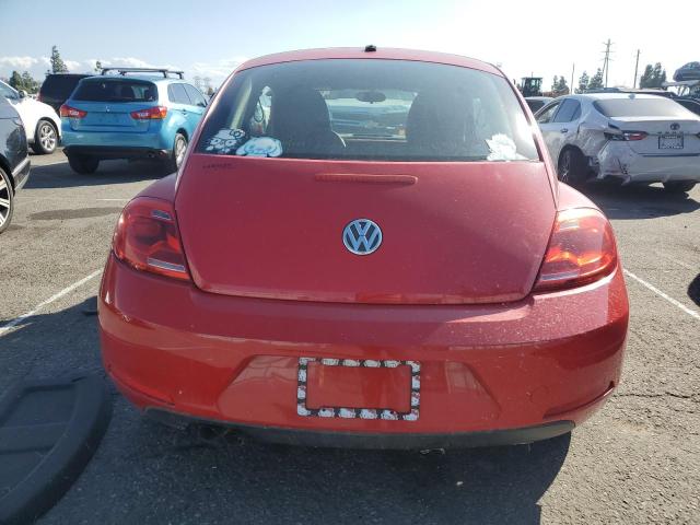 3VWJP7AT8CM648489 - 2012 VOLKSWAGEN BEETLE RED photo 6
