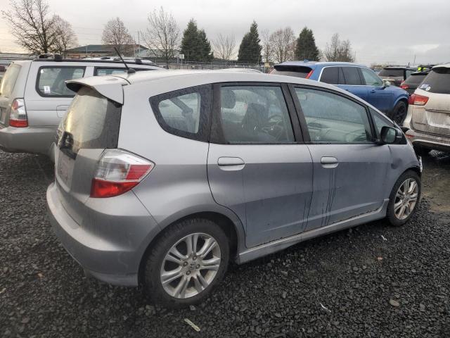 JHMGE8H42AC036390 - 2010 HONDA FIT SPORT SILVER photo 3