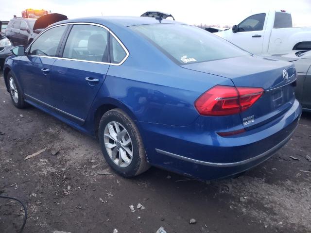 1VWAS7A34GC009340 - 2016 VOLKSWAGEN PASSAT S BLUE photo 2