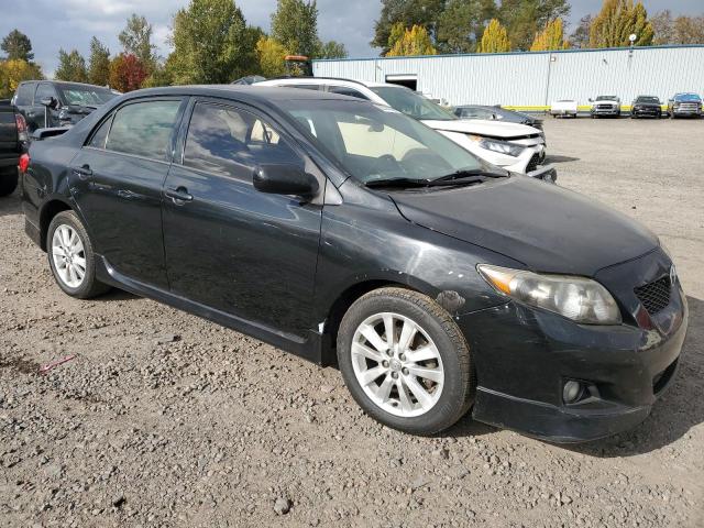 1NXBU40EX9Z130613 - 2009 TOYOTA COROLLA BASE შავი ფოტო 4