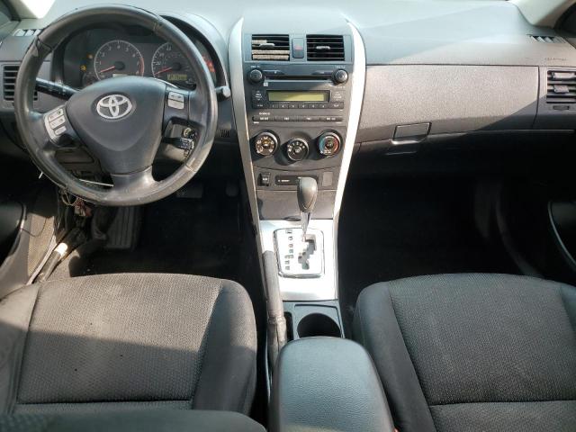 1NXBU40EX9Z130613 - 2009 TOYOTA COROLLA BASE შავი ფოტო 8