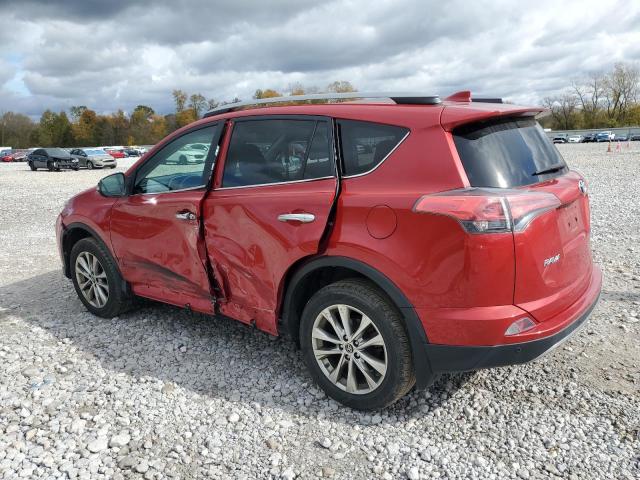 2T3DFREV4HW593491 - 2017 TOYOTA RAV4 LIMITED RED photo 2