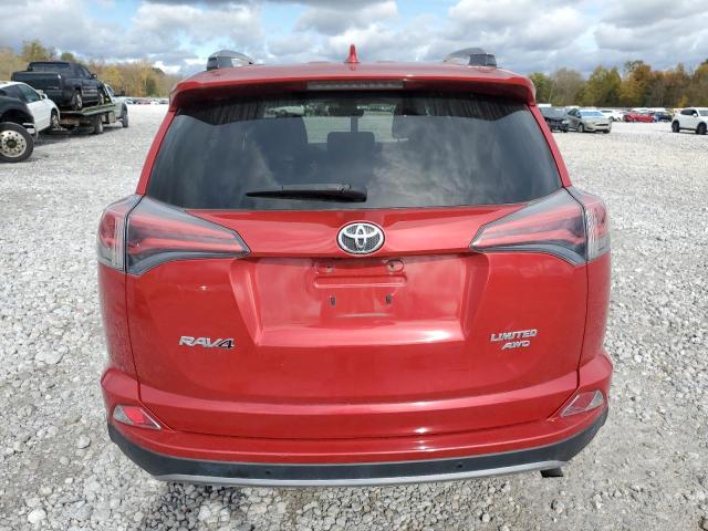 2T3DFREV4HW593491 - 2017 TOYOTA RAV4 LIMITED RED photo 6