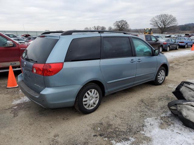 5TDZA23CX6S391069 - 2006 TOYOTA SIENNA CE BLUE photo 3