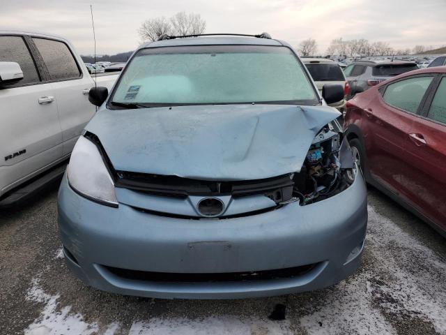 5TDZA23CX6S391069 - 2006 TOYOTA SIENNA CE BLUE photo 5