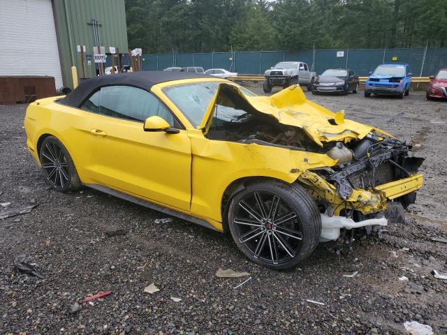 1FATP8UH7G5247400 - 2016 FORD MUSTANG YELLOW photo 4