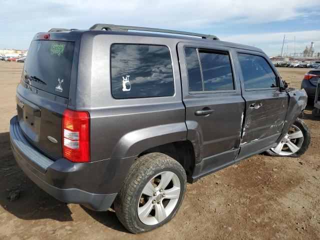 1C4NJRFB1FD197407 - 2015 JEEP PATRIOT LATITUDE GRAY photo 3