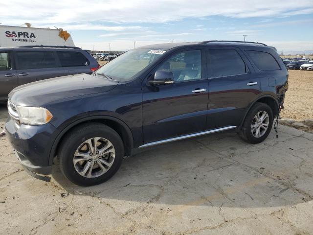 1C4SDJDT8DC565091 - 2013 DODGE DURANGO CREW BLUE photo 1