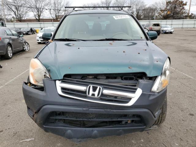 JHLRD78834C035718 - 2004 HONDA CR-V EX GREEN photo 5