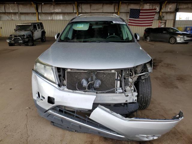 5N1AR2MN8GC630610 - 2016 NISSAN PATHFINDER S 银色 照片 5