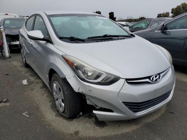 5NPDH4AE7GH681914 - 2016 HYUNDAI ELANTRA SE GRAY photo 4