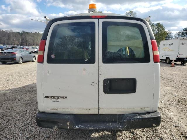 1GCFG15X781227161 - 2008 CHEVROLET EXPRESS G1 WHITE photo 6