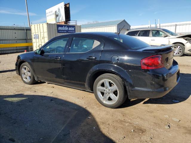 1C3CDZCG0DN504141 - 2013 DODGE AVENGER SXT BLACK photo 2