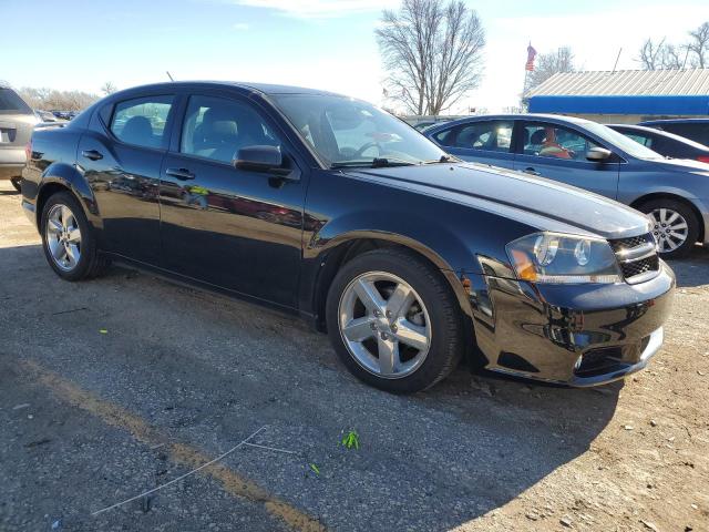 1C3CDZCG0DN504141 - 2013 DODGE AVENGER SXT BLACK photo 4