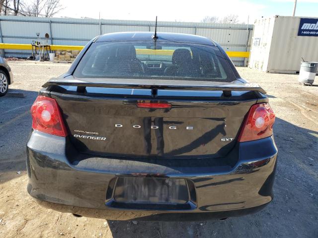 1C3CDZCG0DN504141 - 2013 DODGE AVENGER SXT BLACK photo 6