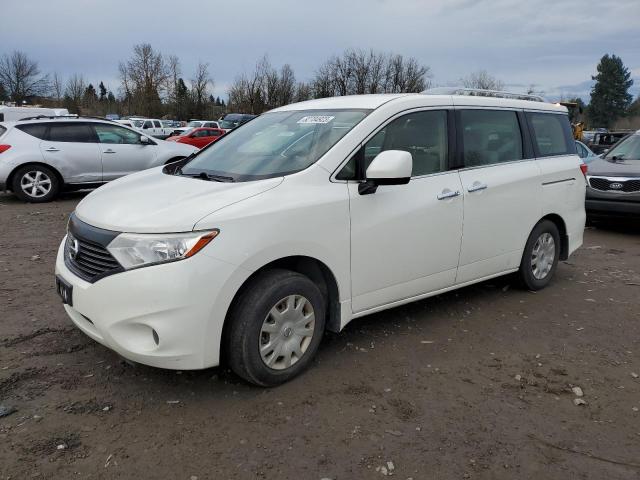 JN8AE2KP6G9150491 - 2016 NISSAN QUEST S WHITE photo 1