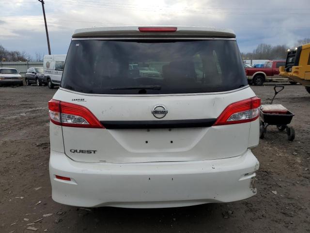 JN8AE2KP6G9150491 - 2016 NISSAN QUEST S WHITE photo 6