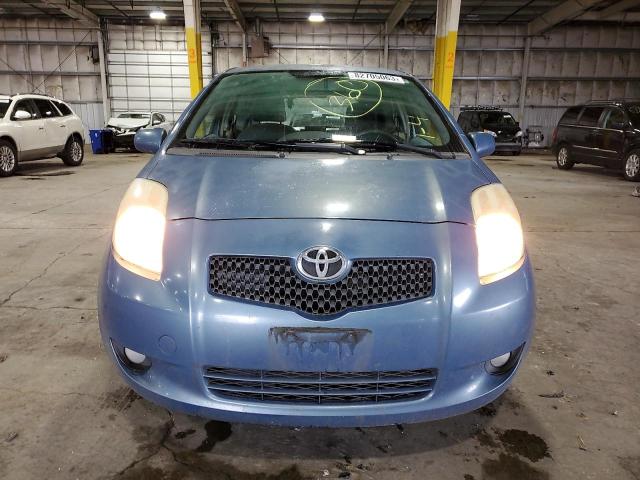 JTDJT903275102990 - 2007 TOYOTA YARIS BLUE photo 5