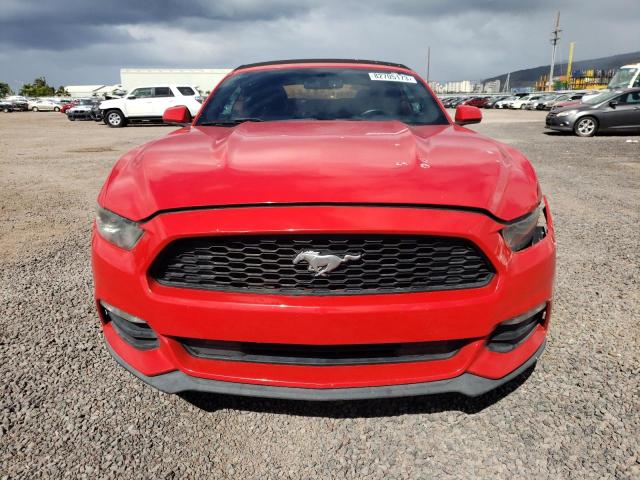 1FATP8EM4F5371974 - 2015 FORD MUSTANG RED photo 5