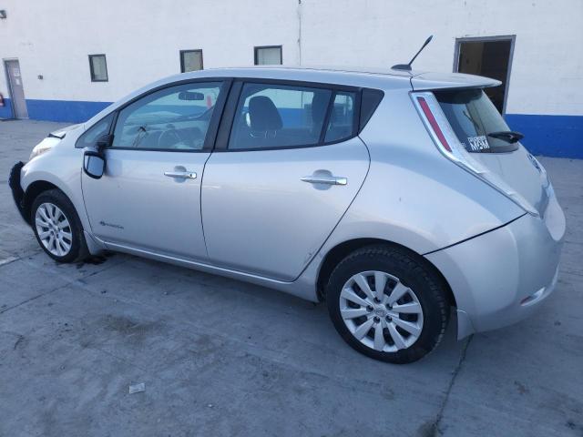 1N4AZ0CP4DC406313 - 2013 NISSAN LEAF S SILVER photo 2