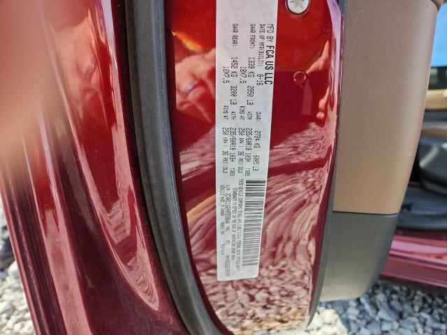 2C4RC1GG0HR559640 - 2017 CHRYSLER PACIFICA LIMITED მუქწითელი ფოტო 13