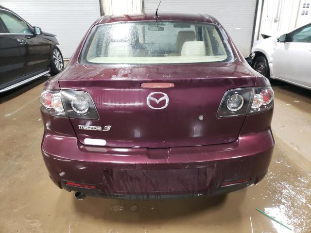 JM1BK32F171676953 - 2007 MAZDA 3 I PURPLE photo 6