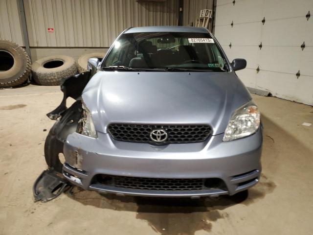 2T1KR32EX4C229841 - 2004 TOYOTA COROLLA MA XR BLUE photo 5
