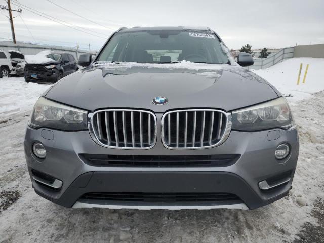 5UXWX9C51G0D77854 - 2016 BMW X3 XDRIVE28I GRAY photo 5