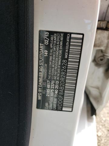 WDDGF8AB2DR282628 - 2013 MERCEDES-BENZ C 300 4MATIC WHITE photo 12