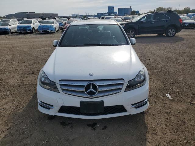 WDDGF8AB2DR282628 - 2013 MERCEDES-BENZ C 300 4MATIC WHITE photo 5