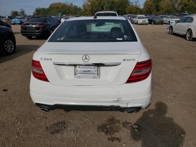 WDDGF8AB2DR282628 - 2013 MERCEDES-BENZ C 300 4MATIC WHITE photo 6