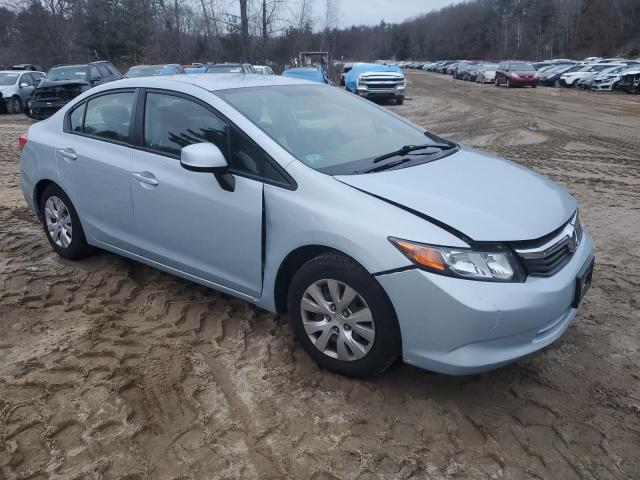 2HGFB2F54CH597965 - 2012 HONDA CIVIC LX BLUE photo 4