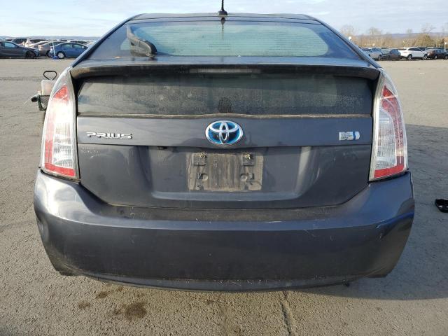 JTDKN3DU6C5429661 - 2012 TOYOTA PRIUS GRAY photo 6