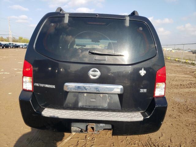 5N1AR18U27C611305 - 2007 NISSAN PATHFINDER LE Սև լուսանկար 6