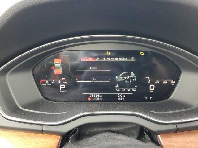 WA1BAAFYXM2017224 - 2021 AUDI Q5 PREMIUM PLUS Noir photo 9