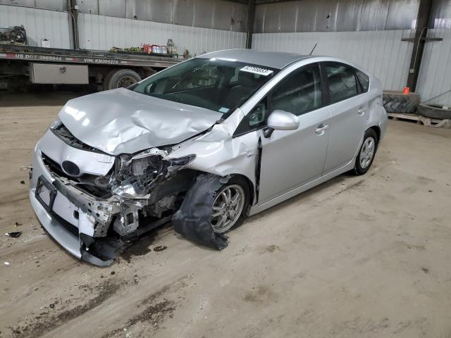 JTDKN3DU0A0124442 - 2010 TOYOTA PRIUS SILVER photo 1